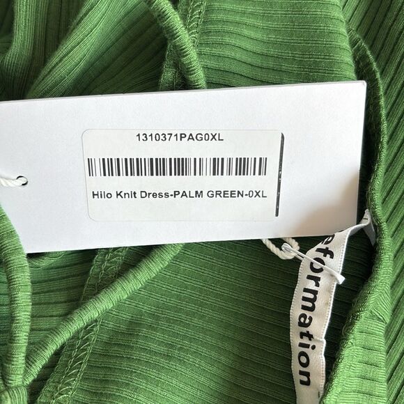 Reformation Hilo Knit Ribbed Midi Halter Dress NWT - Picture 6 of 6